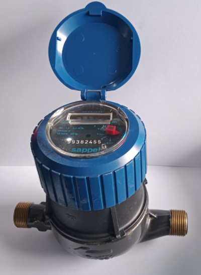 MEDIDOR DE AGUA MARCA SAPPEL 1,5  M3/H