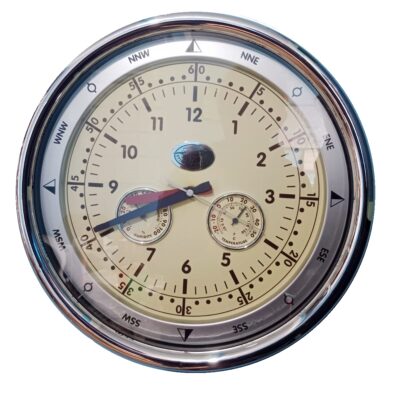RELOJ DE PARED CON TEMPERATURA Y HUMEDAD MARCA ATLANTIC